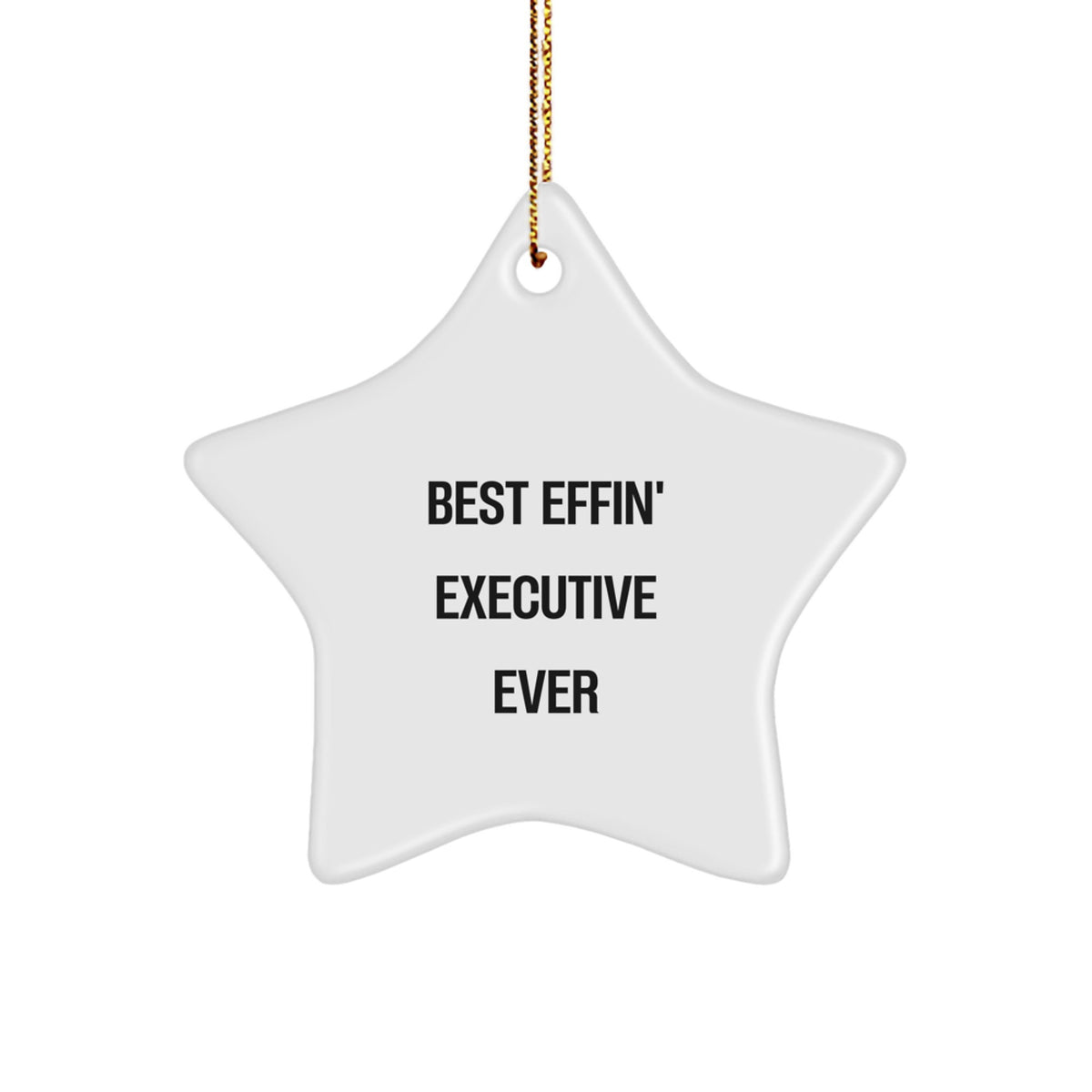 Executive Keepsake Star Ornament for Him Bright Christmas Gift - Image 1
