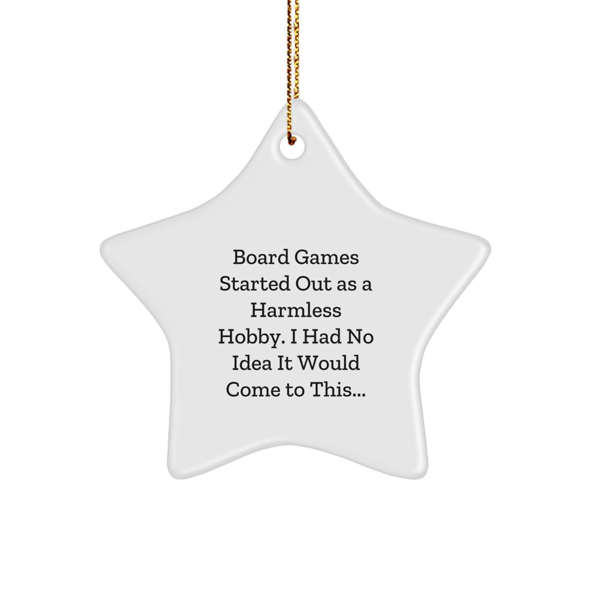 Christmas Gift Board Games Star Ornament for Teens Surprise Holiday - Image 1