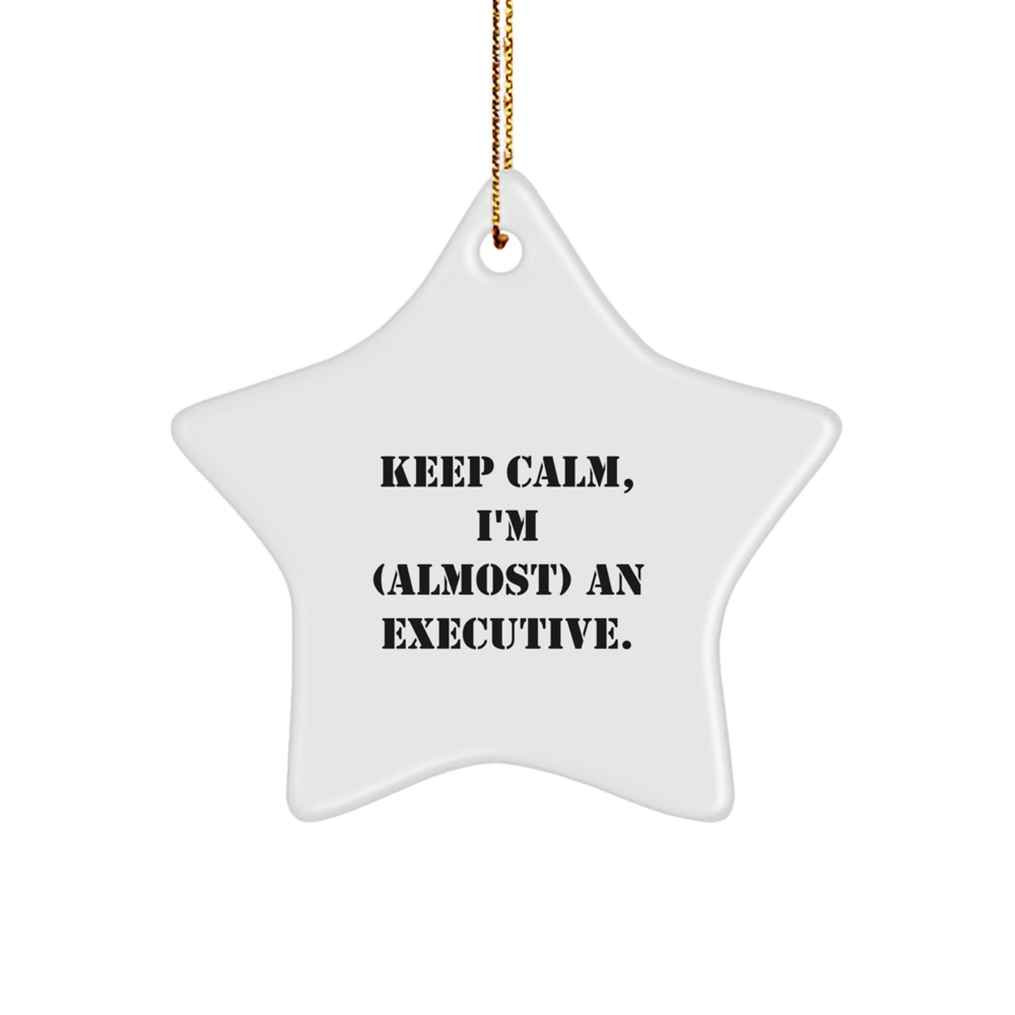 Executive Keepsake Christmas Ornament for Him Gift – Stress-Free Decor - Image 1