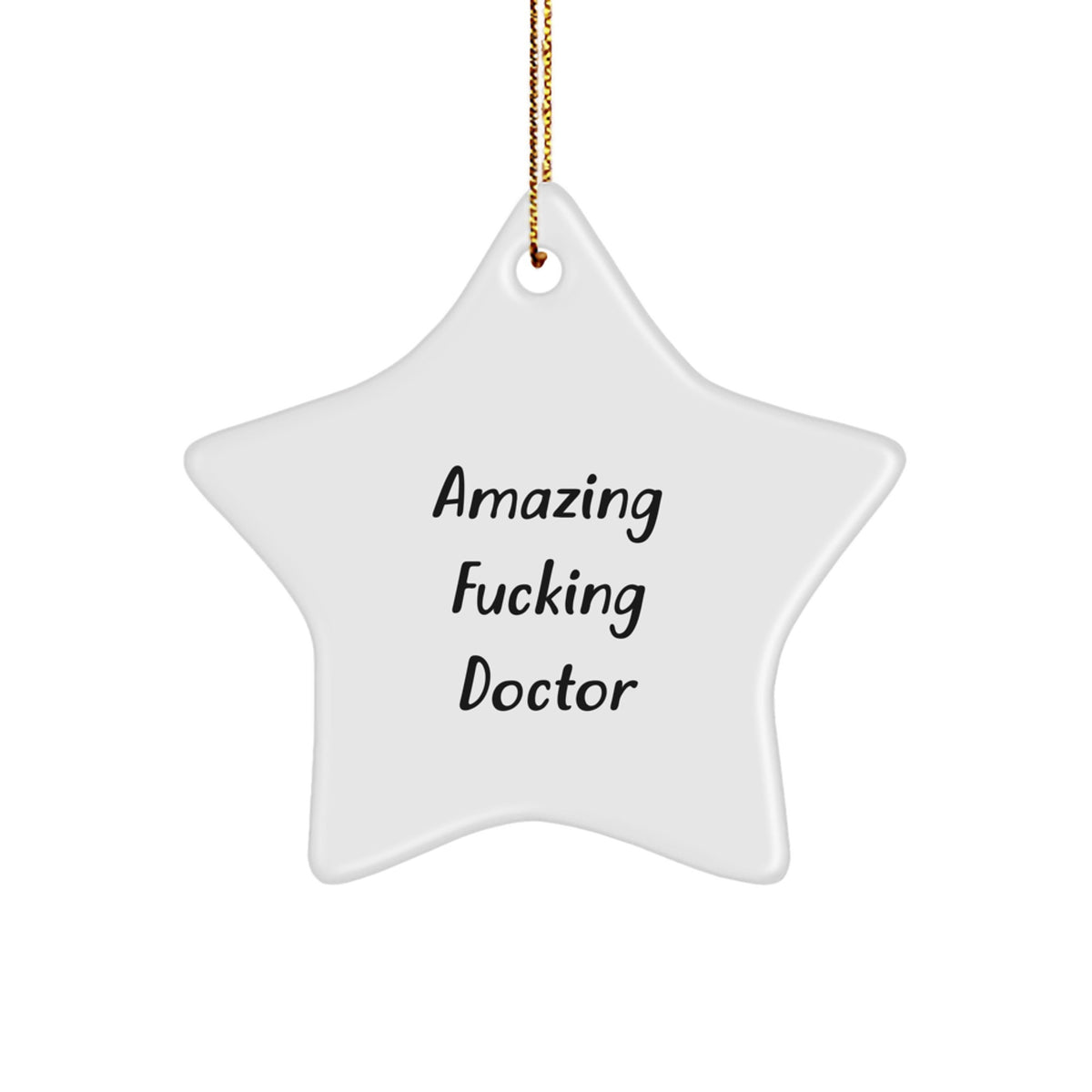 Hilarious Doctor Christmas Ornament Gift for Roommates - A Festive - Image 1