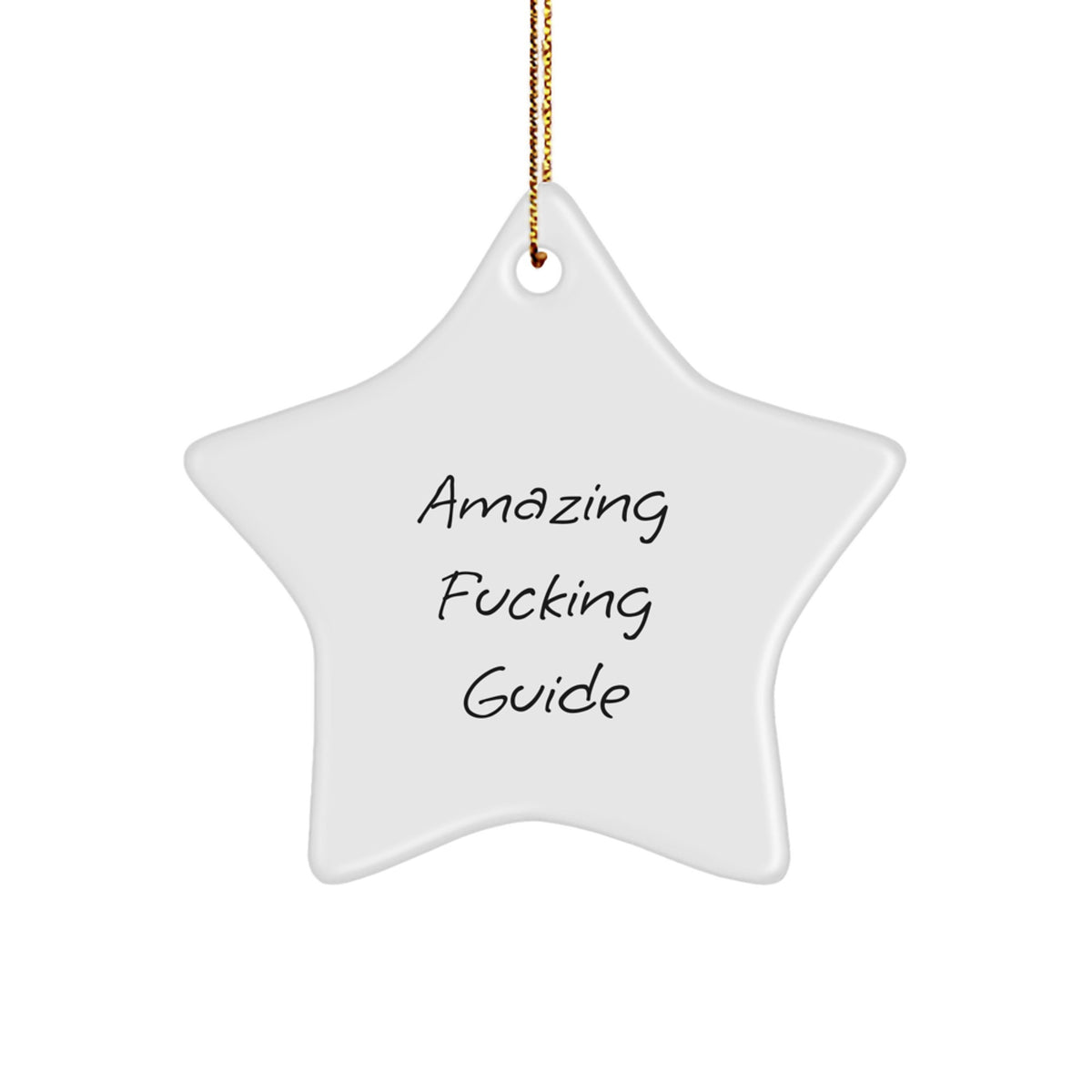 Guide Star Ornament Christmas Unique Gift for Happy Kids Amazing Favorite - Image 1