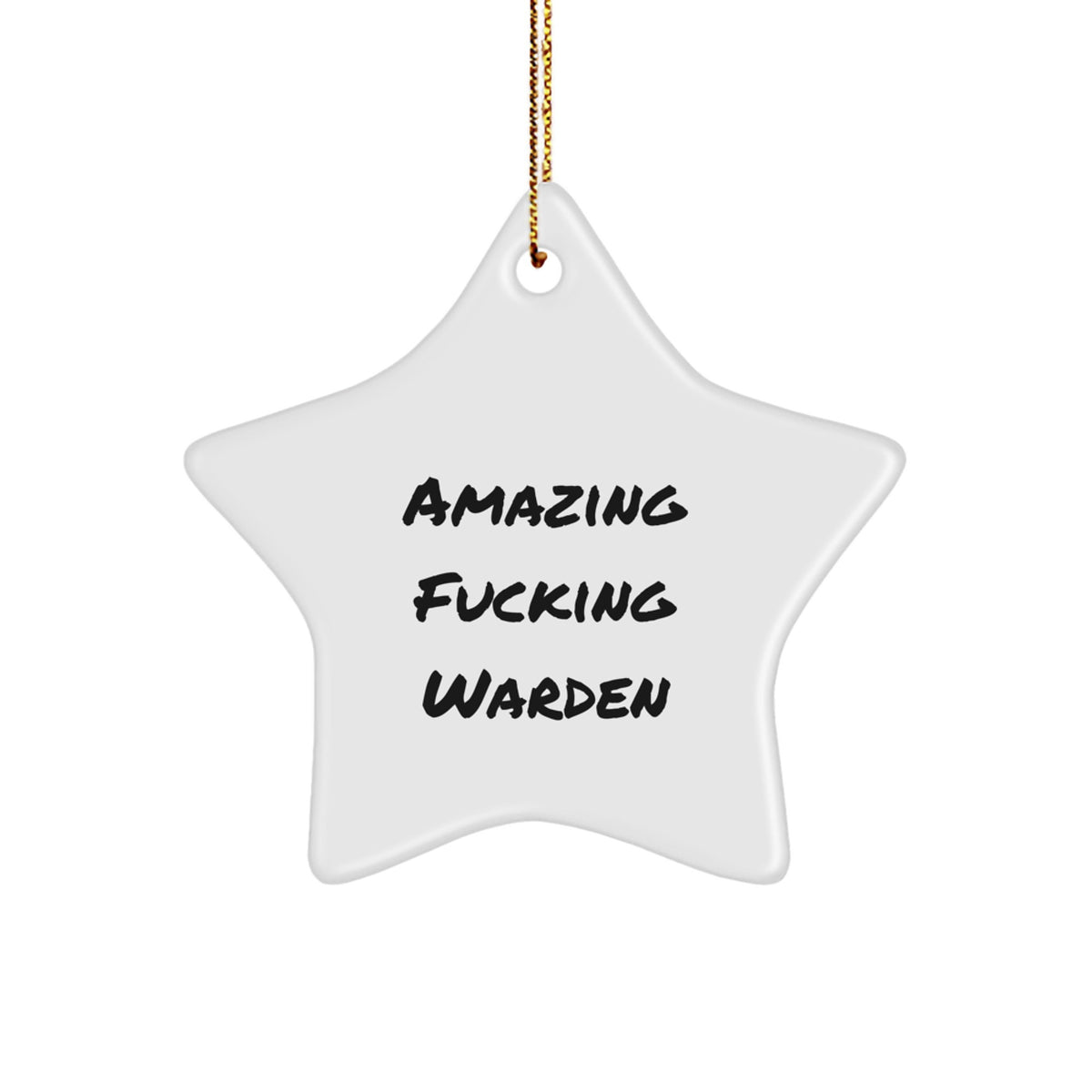 Family Treasure Warden Star Ornament for Family Christmas Gift - Image 1