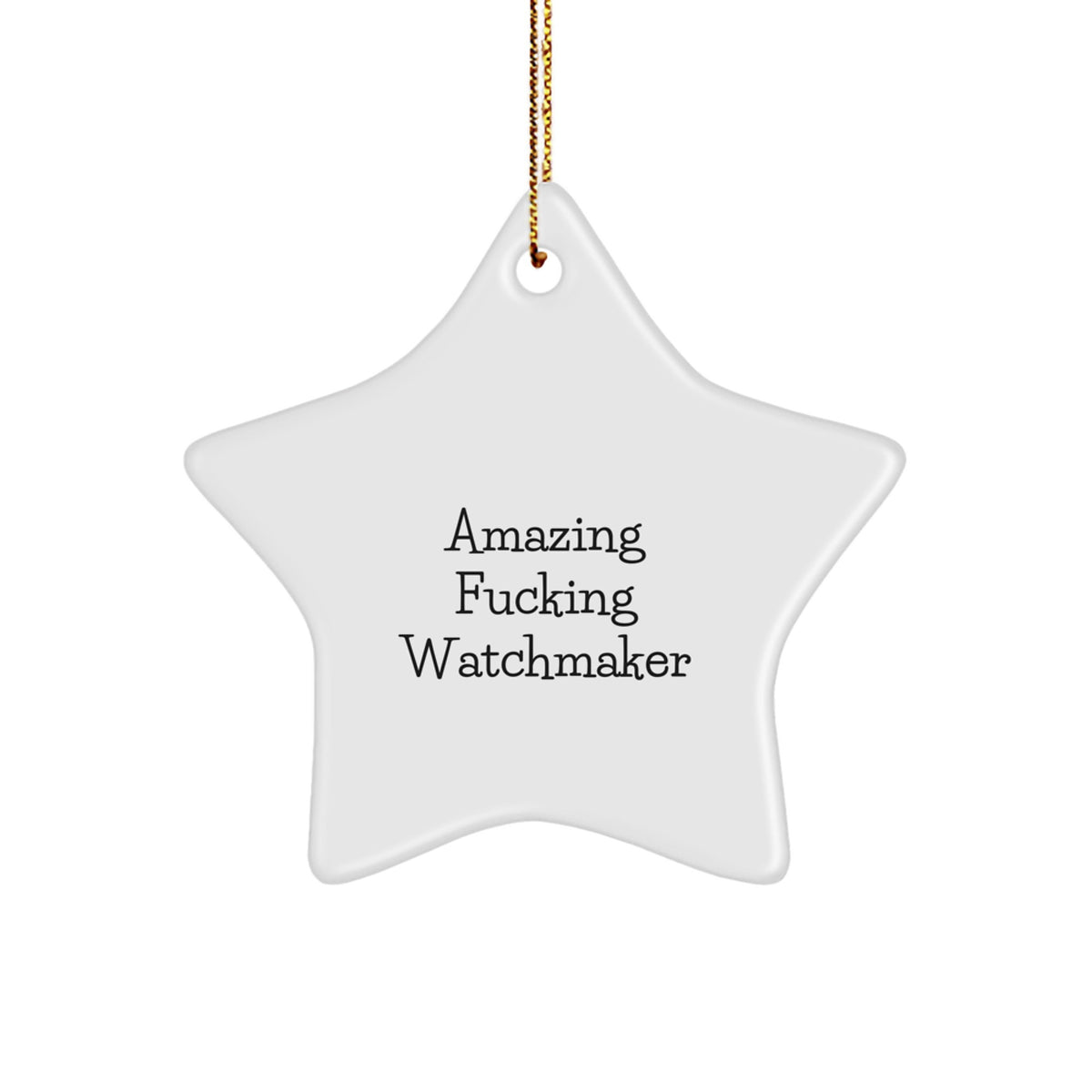 Watchmaker Star Ornament Favorite for Kids Christmas Gift - Image 1