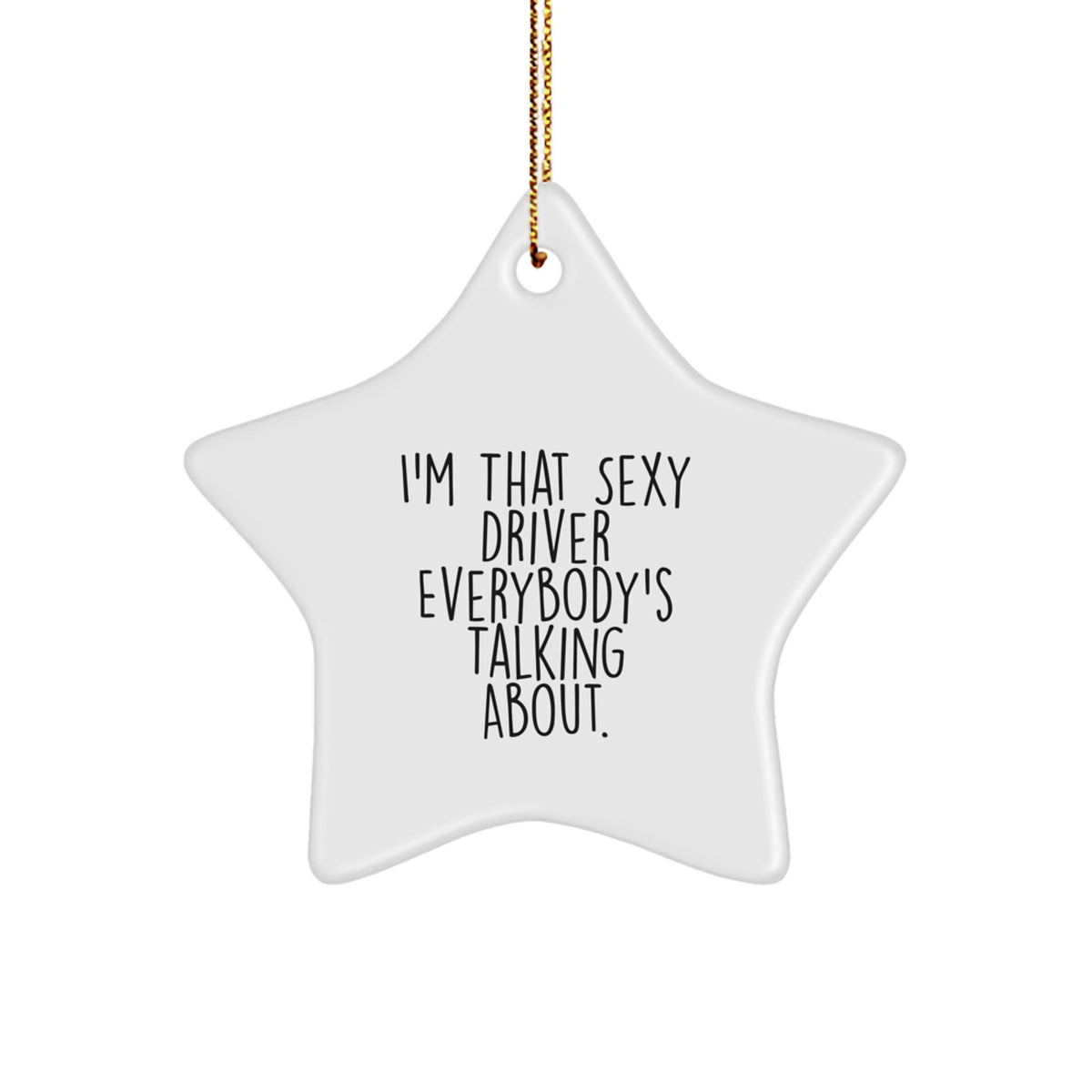 Christmas Ornament Gift for Family Sexy Driver Treasure - Festive - Image 1