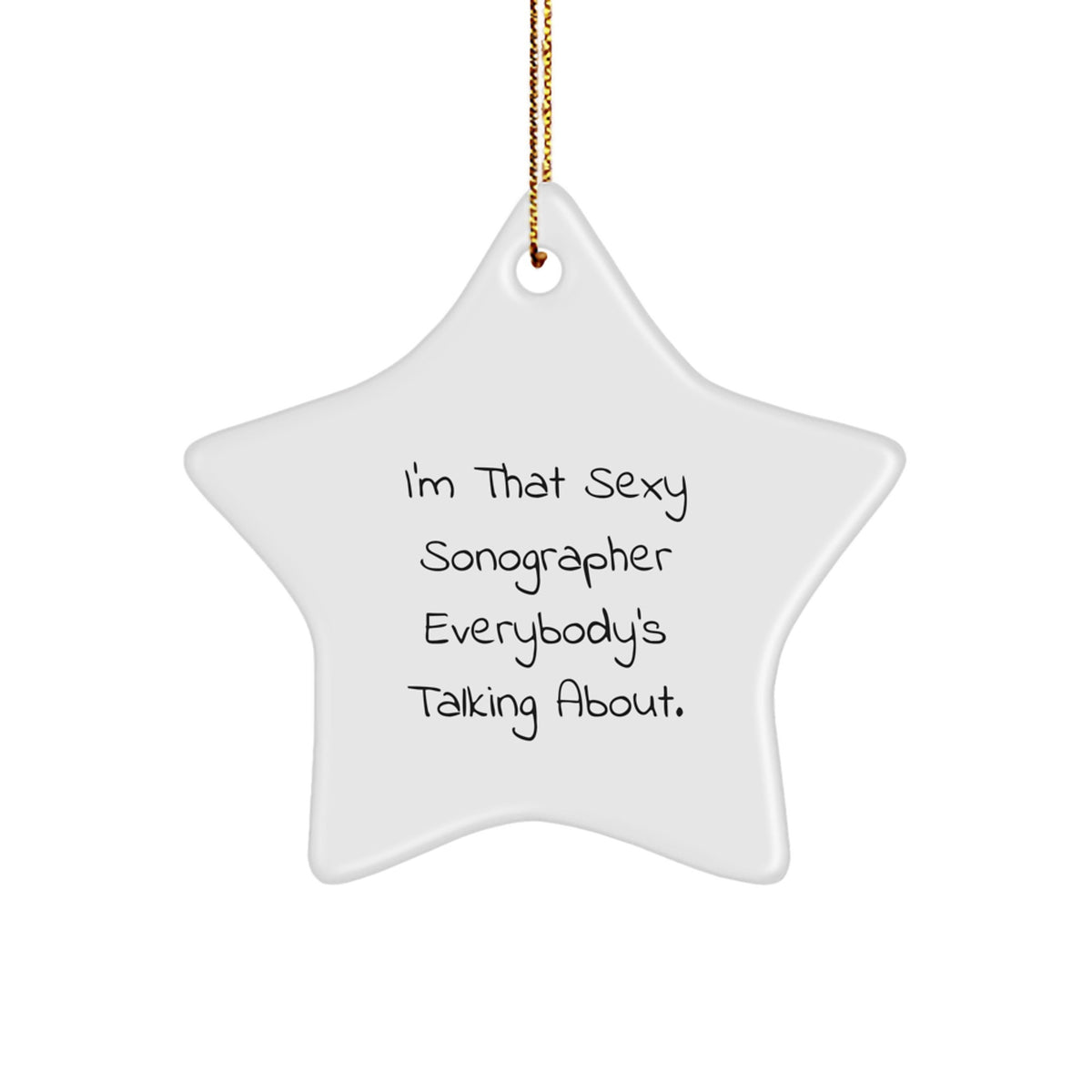 Favorite Sonographer Christmas Ornament for Kids Gift Keepsake - Image 1