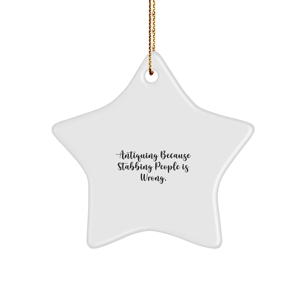 Christmas Gift for Her Antiquing Present - A Humorous Keepsake - Image 1