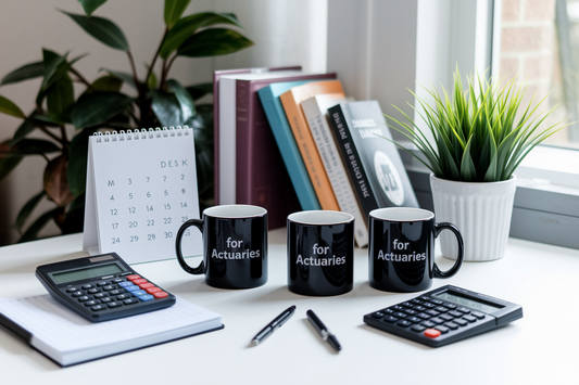 Cover image for 3 Actuary Coffee Mugs for Colleagues
