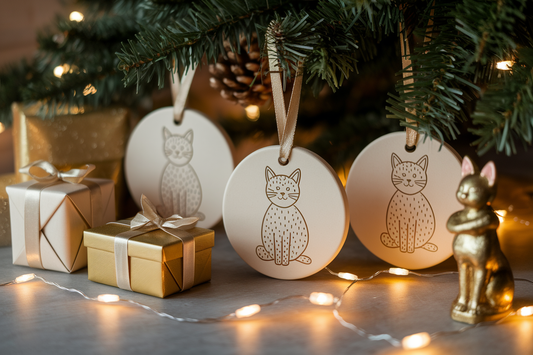Cover image for 8 Bicolor Cat Ornaments Gift Ideas That Hit Different