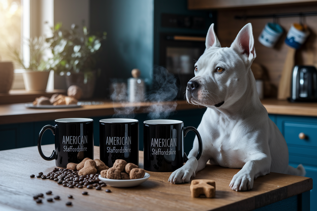 Cover image for 3 Amstaff Dog Mugs Gift Ideas That Hit Different