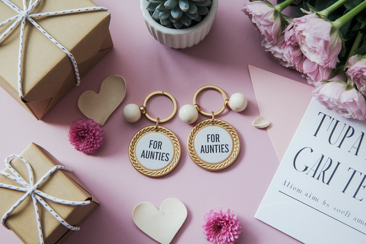 Cover image for 5 Auntie Keychains Gifts