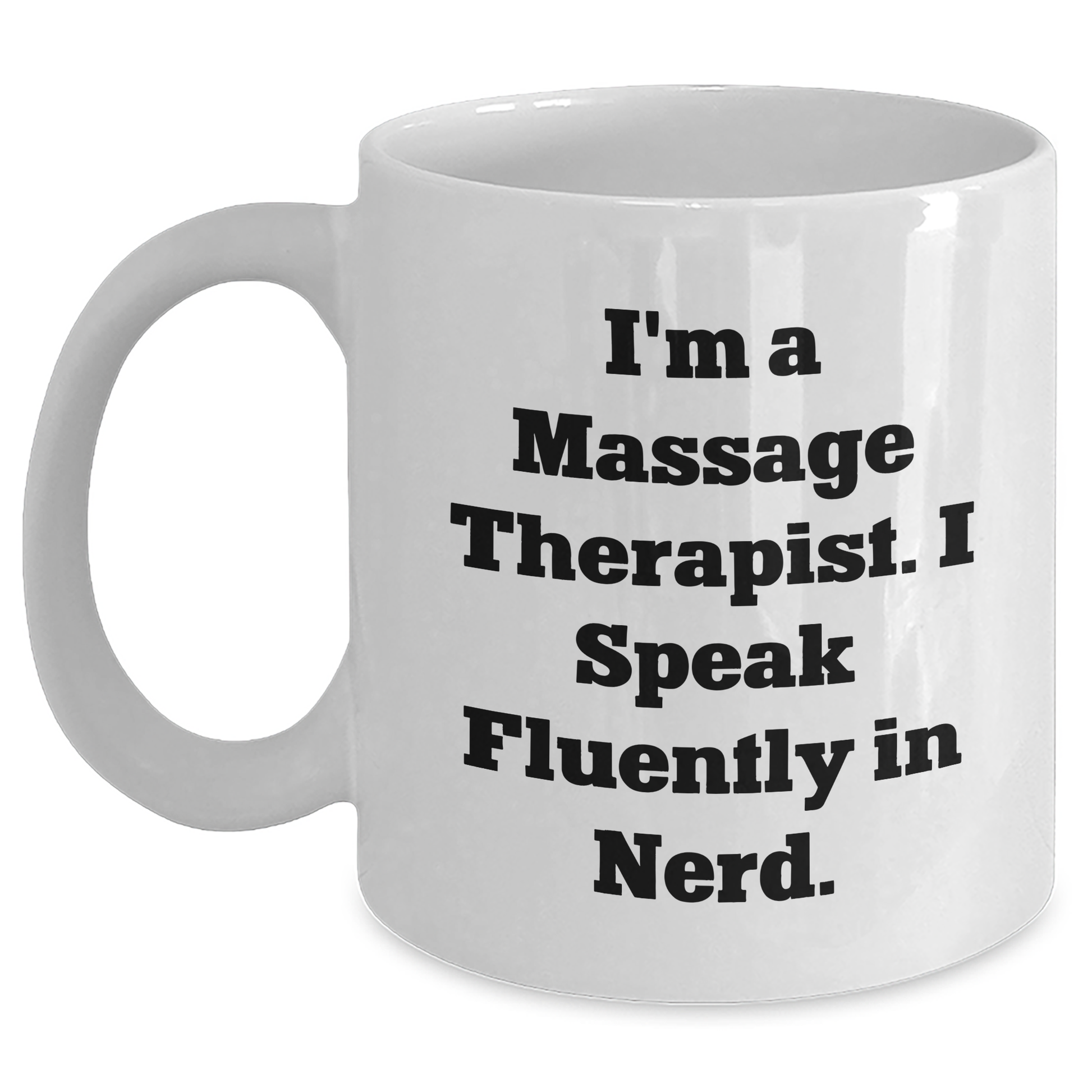Massage Therapist Gifts from Friends, Funny Quote White Coffee Mug for Graduation - Main