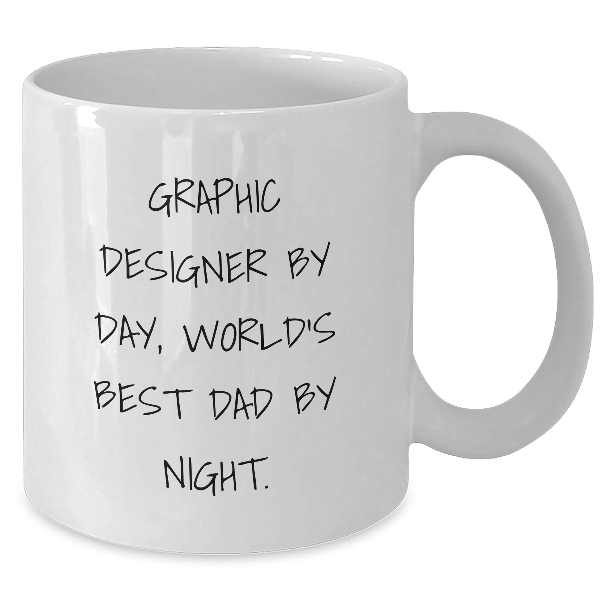 Graphic Designer Gifts, Funny Quote White Coffee Mug for Men, Gifts from Family, Unique Father's Day Unique Gifts - Additional