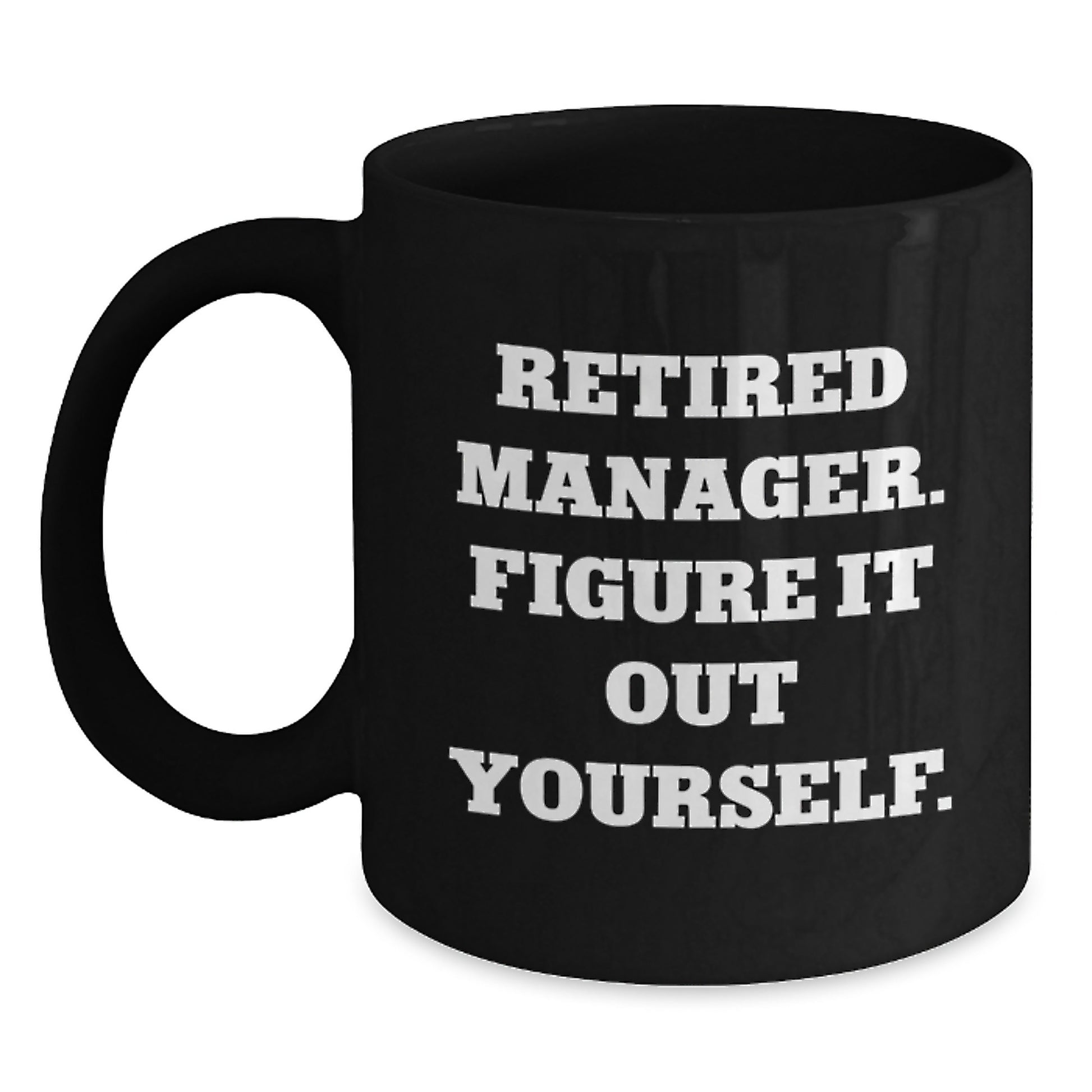 Funny Manager Coffee Mug Gifts for Men from Coworkers - Graduation Unique Gifts for Manager - Main
