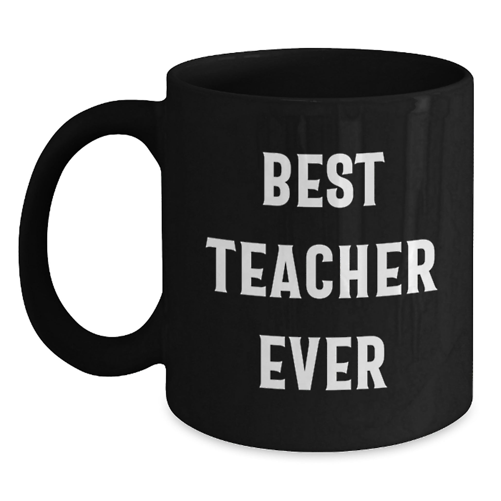 Funny Teacher Gifts from Men, Best 'You're the Best' Christmas Unique Gifts for Teacher, Teacher Black Coffee Mug - Main