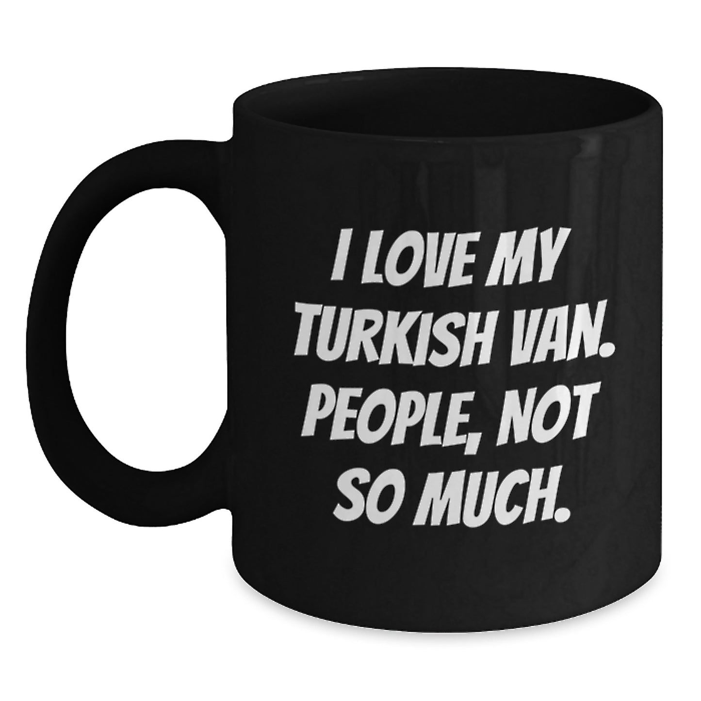 Funny Turkish Van Cat Lover Gifts for Men from Friends, Unique Christmas Unique Gifts - Main