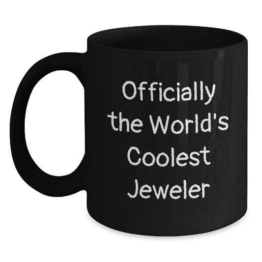 Jeweler Gift for Him - Officially The World's Coolest Jeweler Keepsake - Main