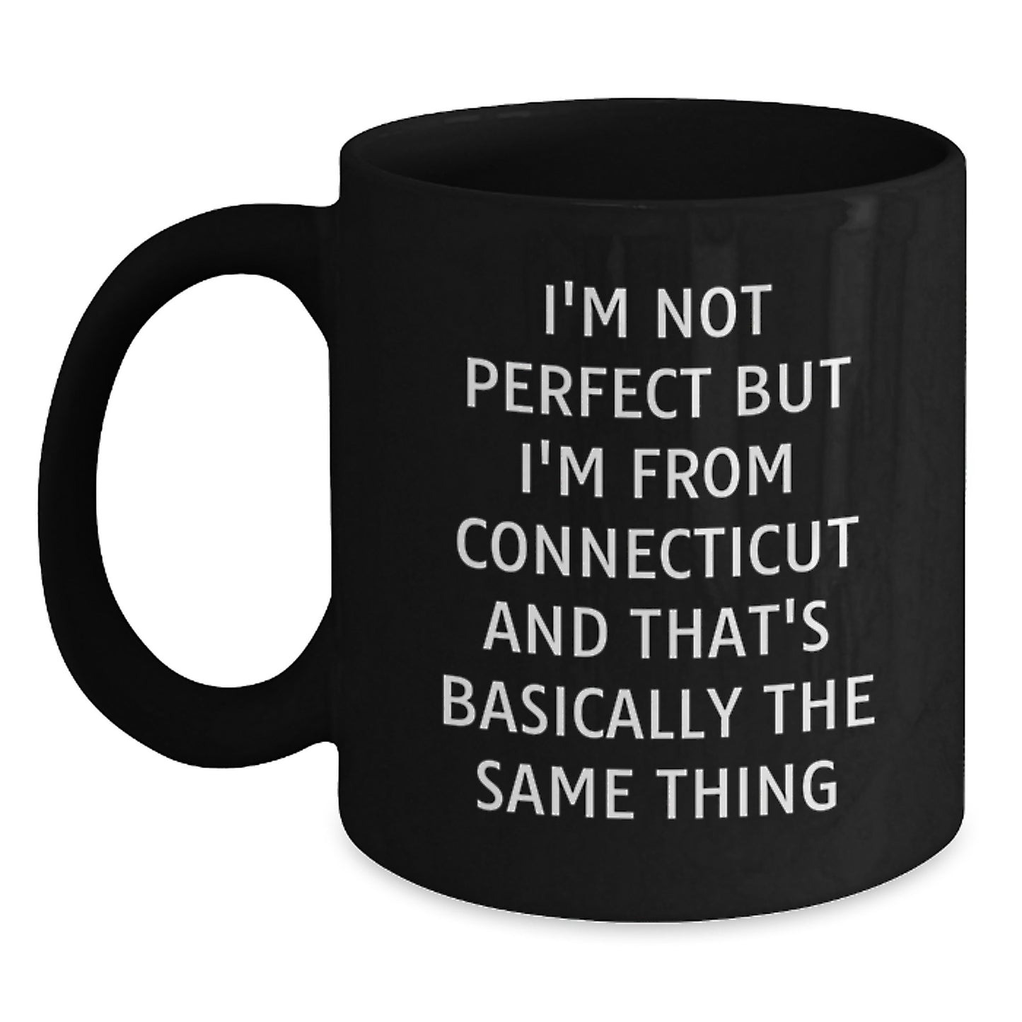 Funny Connecticut Coffee Mugs Gifts from Friends and Family for Valentine's - Main