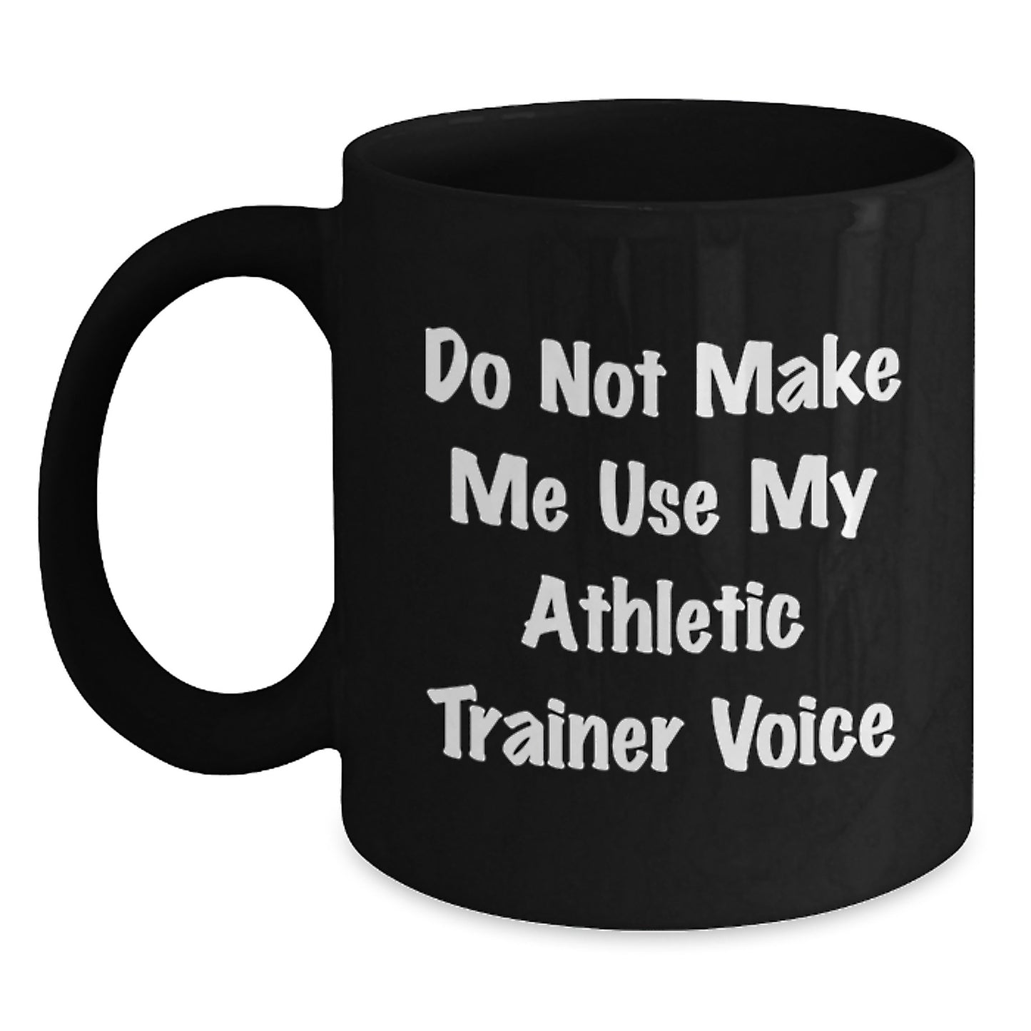 Athletic Trainer Keepsake Black Coffee New Mug for Him Graduation Gift - Main