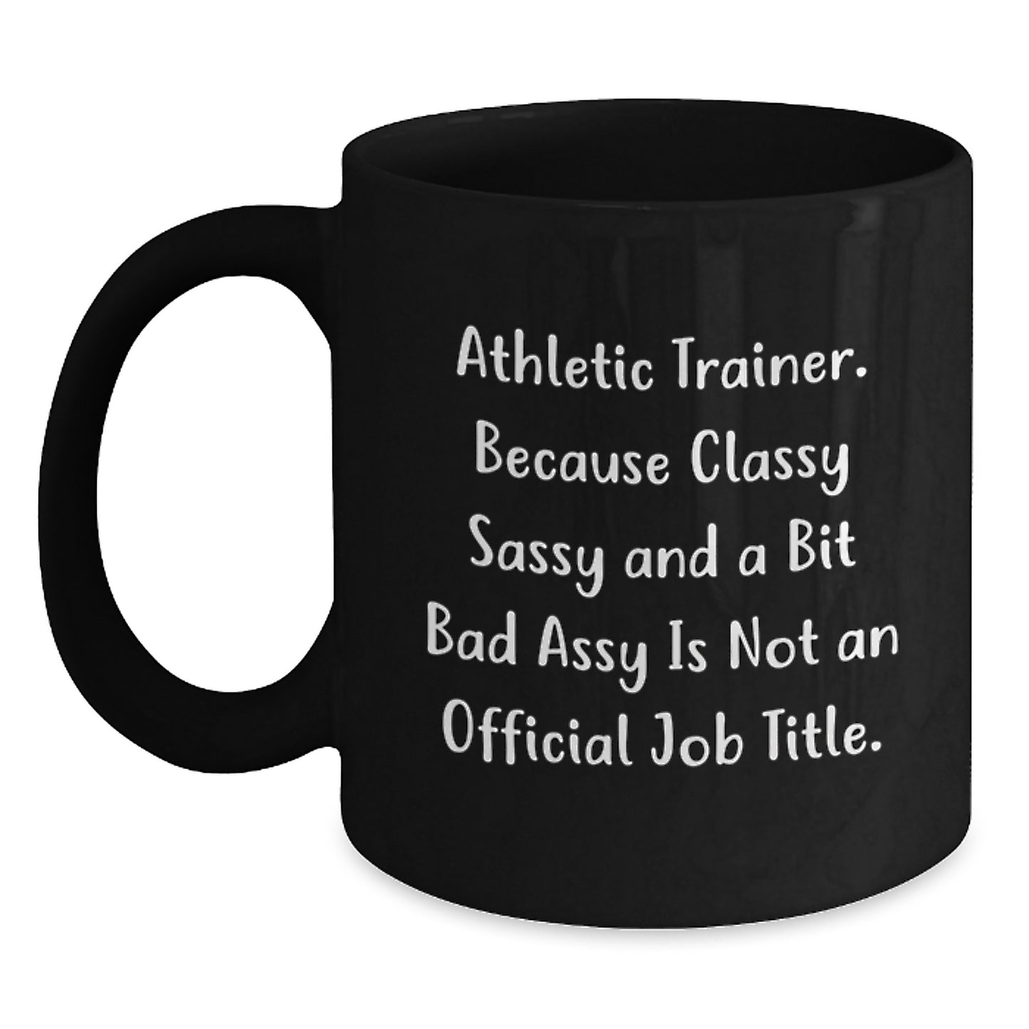 Funny Athletic Trainer Gifts for Women, Christmas Unique Mugs from Friends to Family - Gifts from Sassy Co. - Main