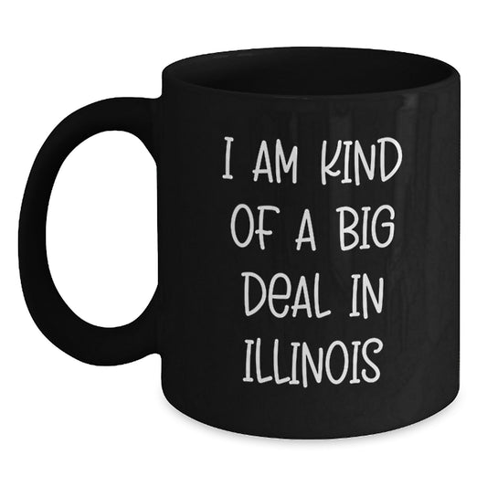 Funny Illinois Gifts for Men Women Friends from Friends, I Am Kind Of A Prime Selection In Illinois Coffee Mug for Illinois Lovers, Unique Christmas Unique Gifts - Main