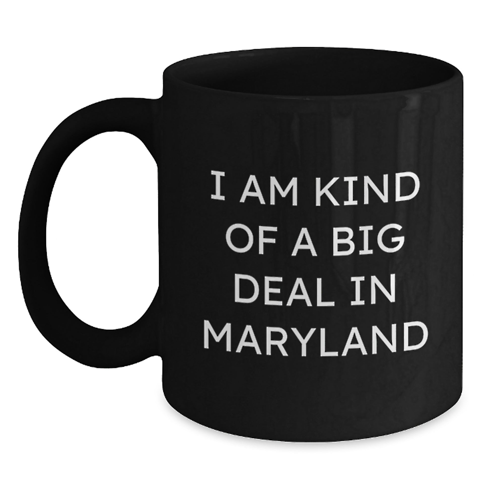 Funny Maryland Black Coffee Mugs Gifts from Friends and Family for Christmas Unique - Main