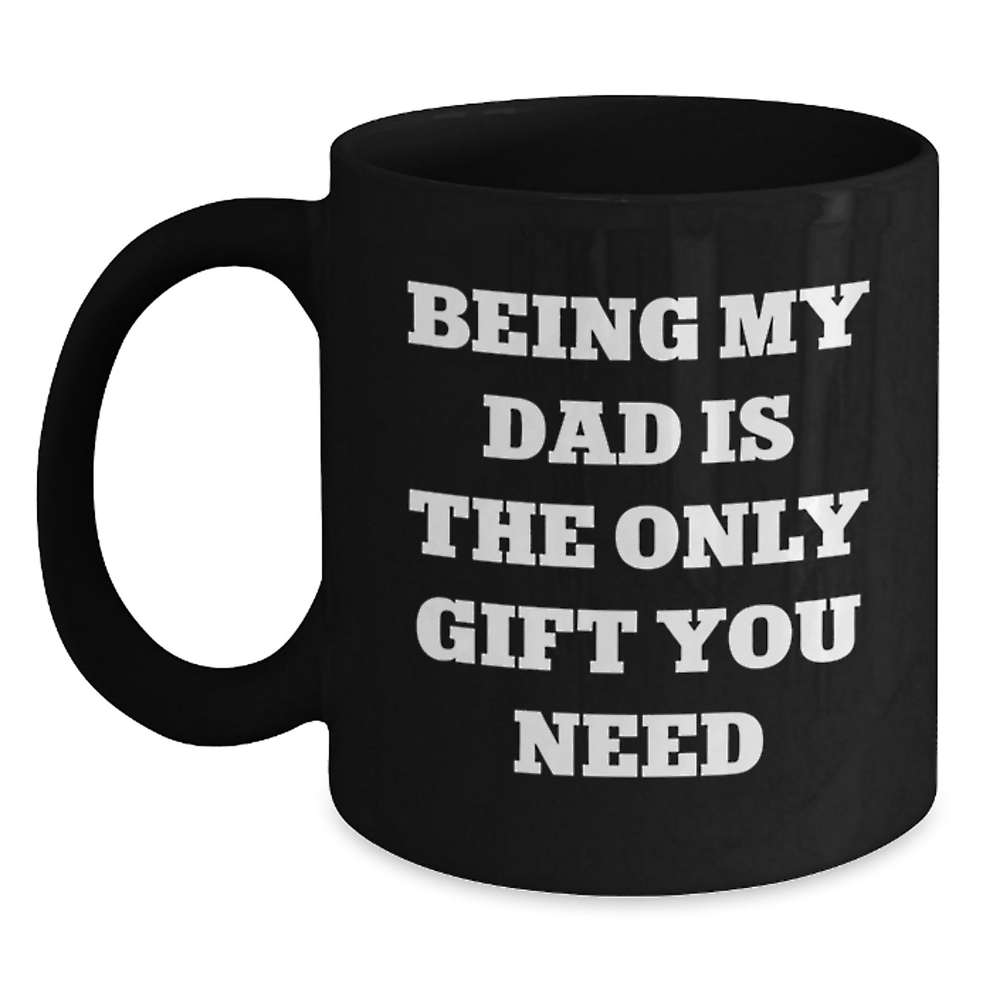 Funny Dad Black Coffee Mugs Gifts from Men to Dad on Graduation Unique Day - Main