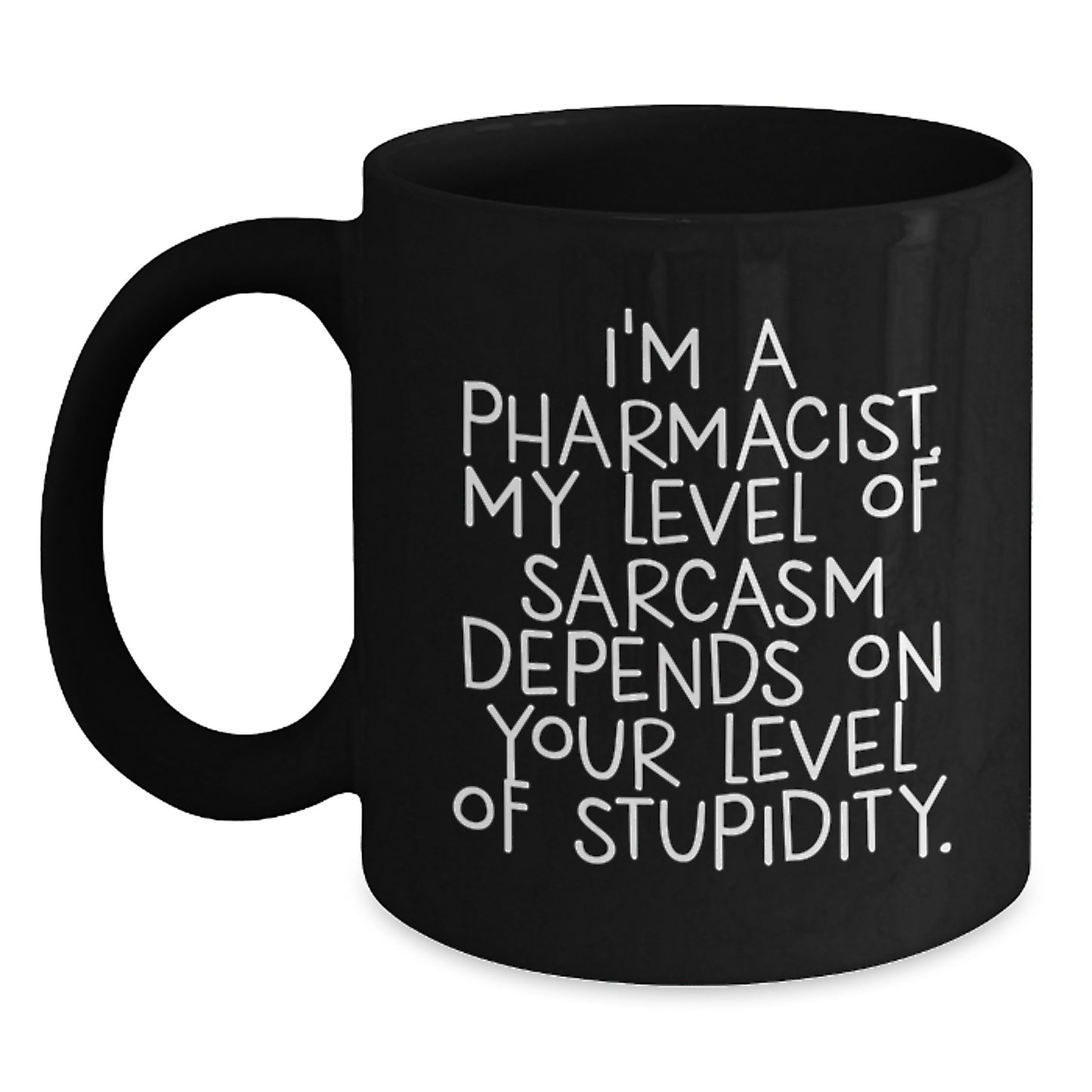 Funny Pharmacist Black Coffee Mugs Gifts from Men Friends for Pharmacist - Graduation Unique Gifts - Main