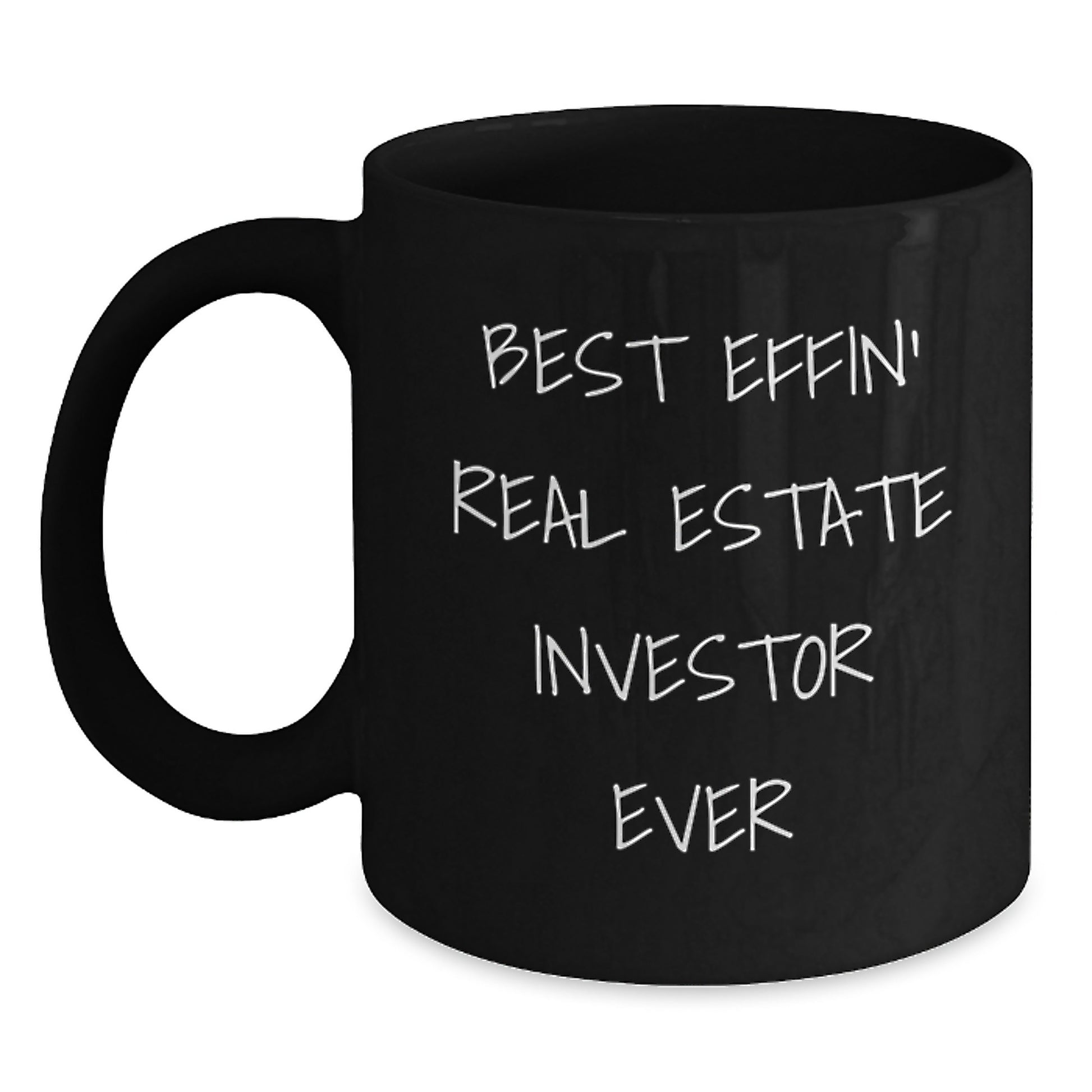 Funny Real Estate Investor Gift Mugs for Men, Unique Graduation Unique Gifts from Friends to Real Estate Investor - Main