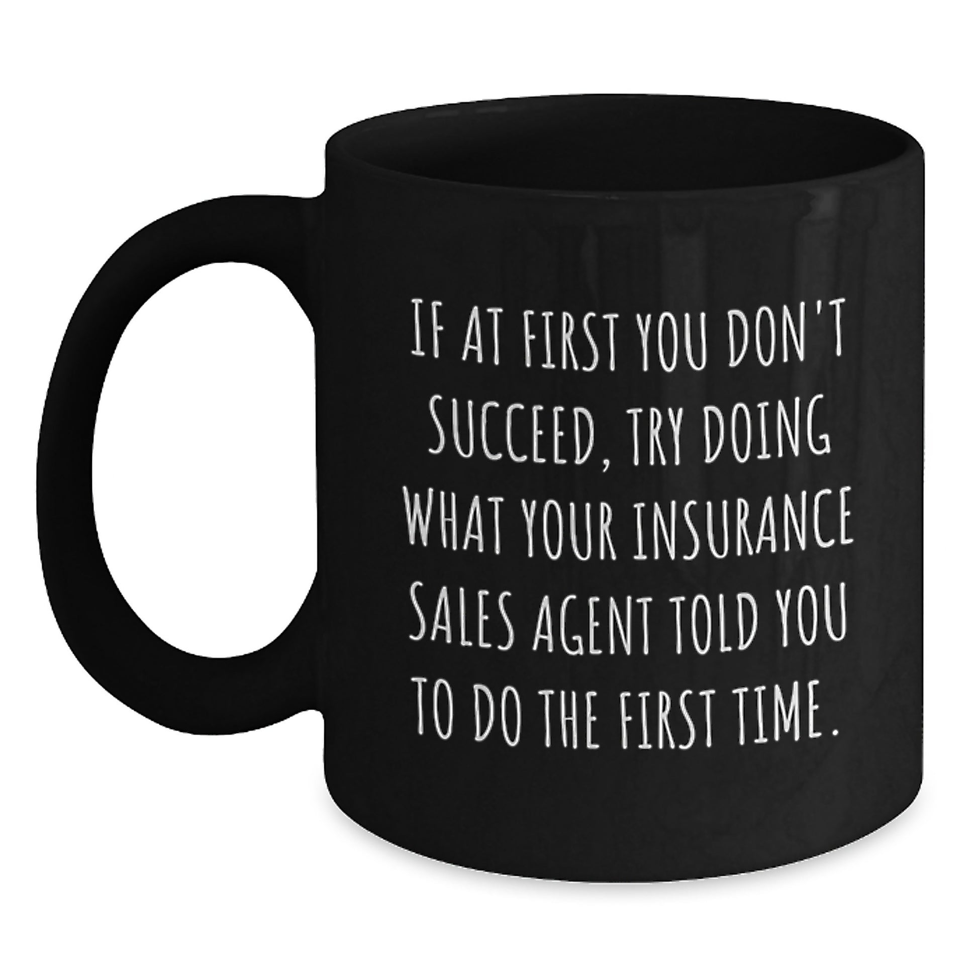 Insurance Agent Keepsake Mug for Him Birthday Gift 11oz Ceramic - Main