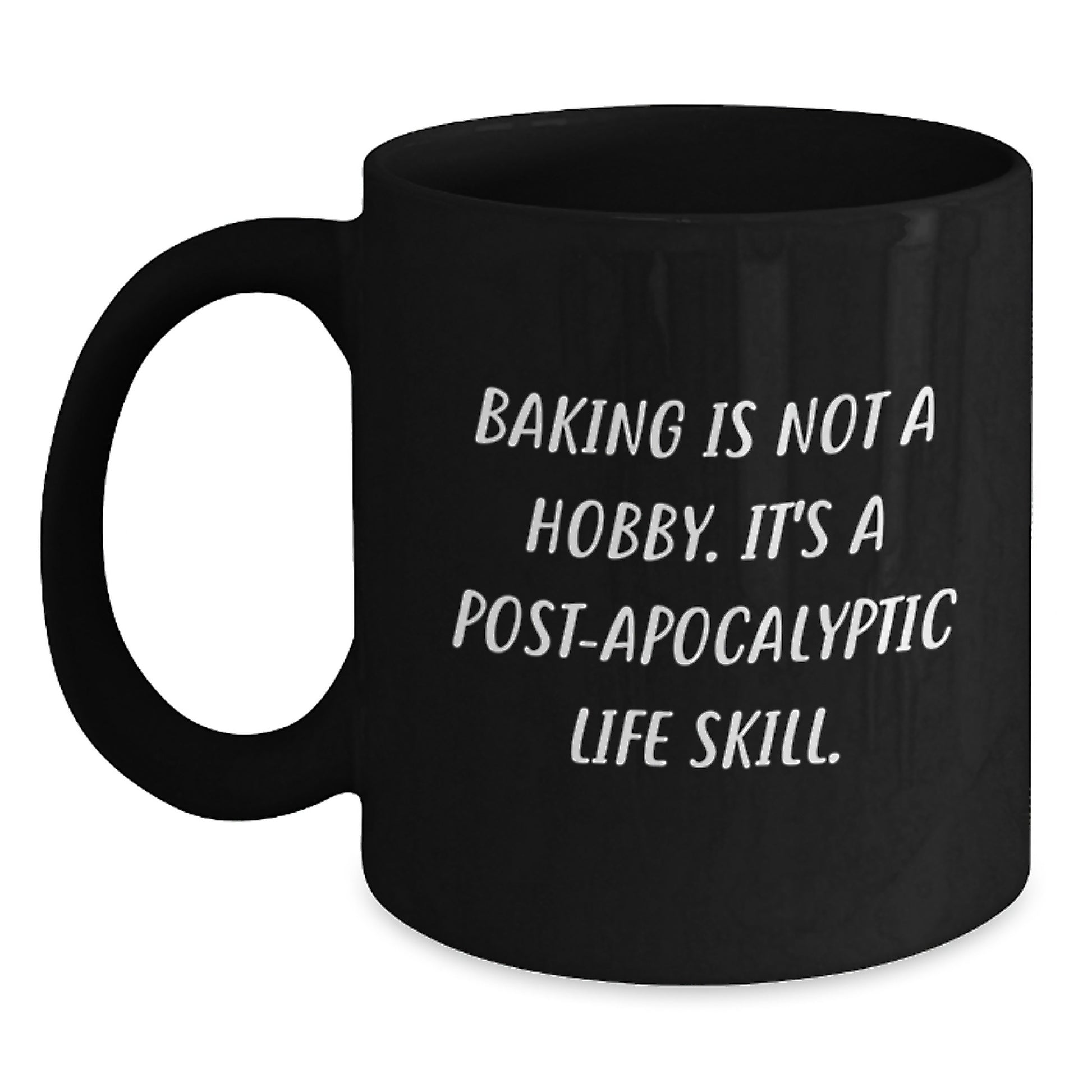 Baking Keepsake Mug for Him Birthday Gift Black Coffee Mug with 11oz - Main