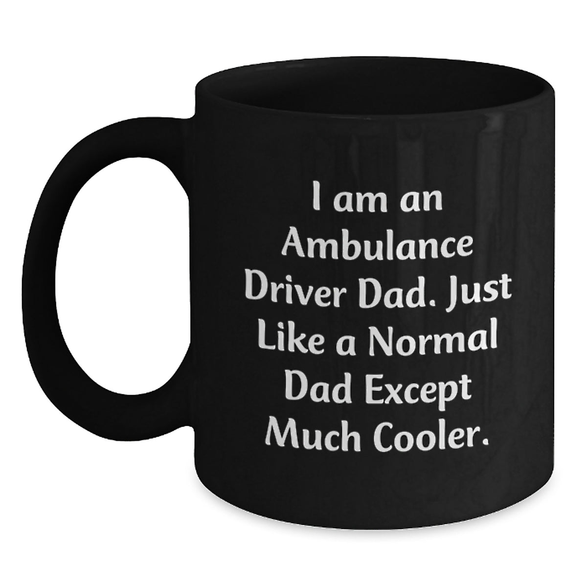 Ambulance Driver Keepsake Mug for Him Birthday Gift - Main