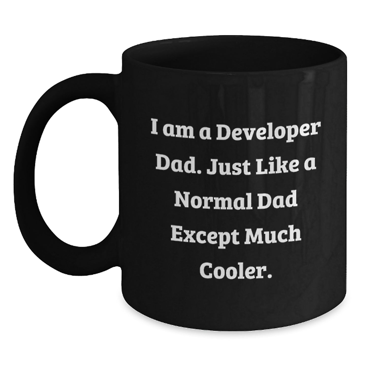 Cool Developer Dad Mug for Friends Birthday Gift - Main