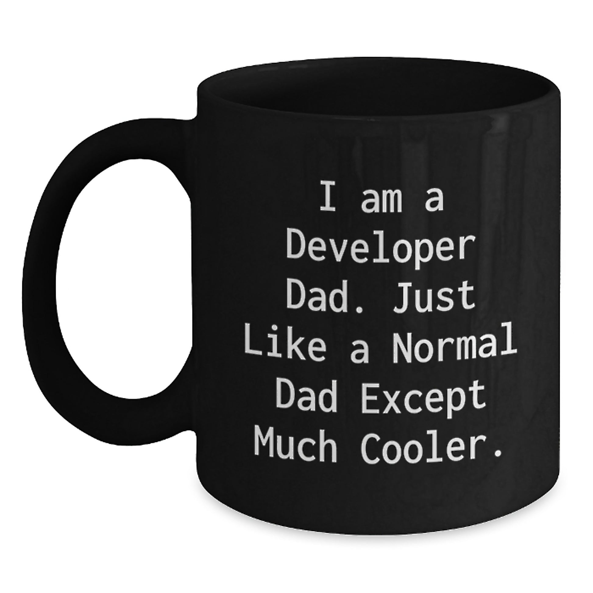 Birthday Gift for Her Developer Dad Mug Present - Main