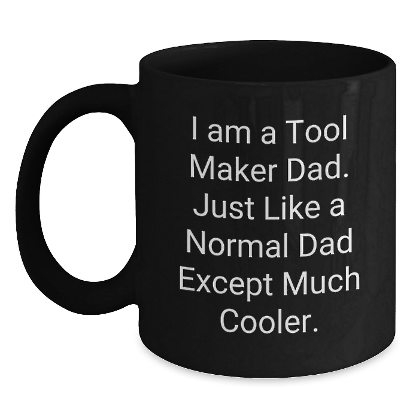 Birthday Gift Tool Maker Black Coffee Mug for Her Present - Main