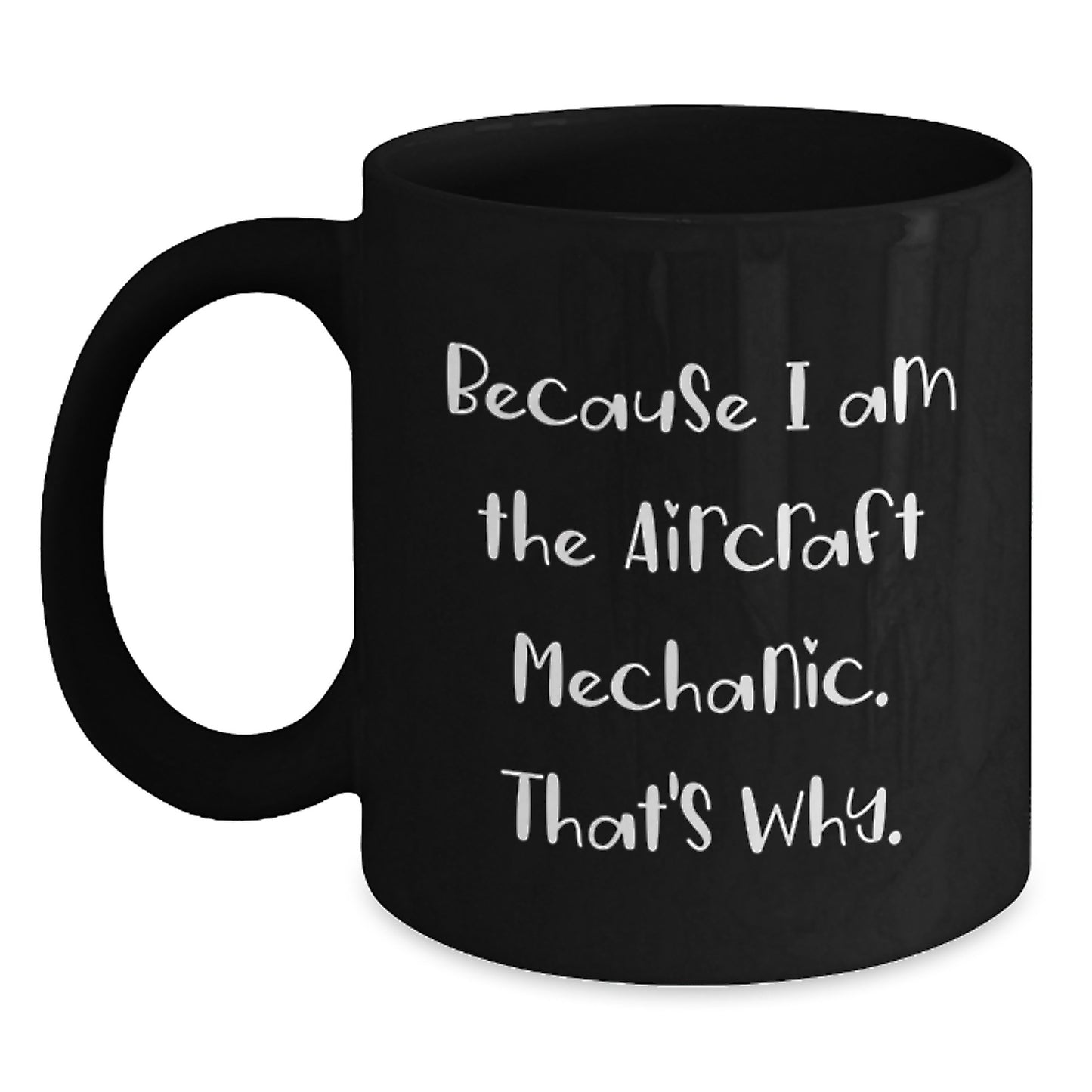 Birthday Gift Aircraft Mechanic Mug Present for Her - Main