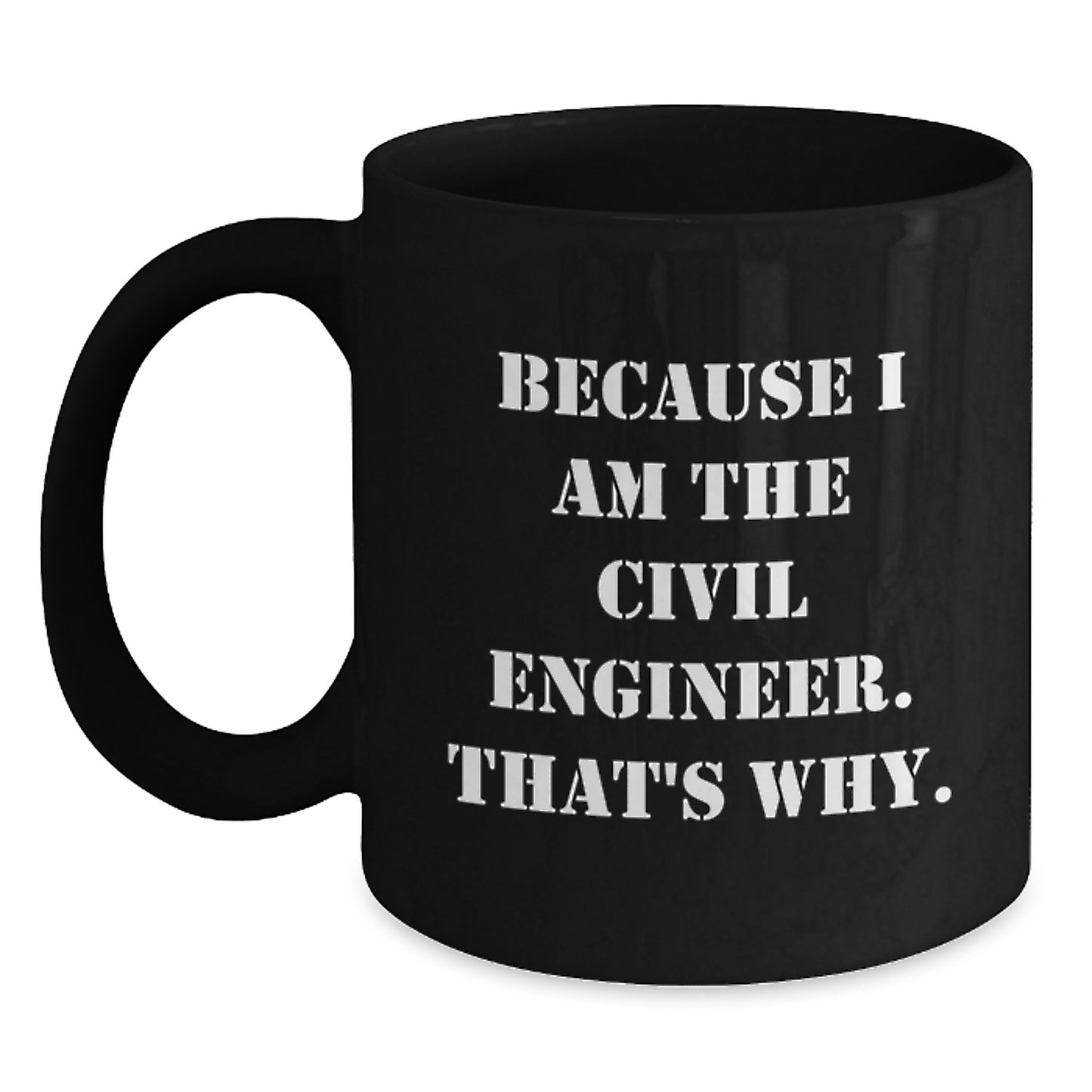 Civil Engineer Keepsake Mug for Him Birthday Gift Ceramic 11oz - Main