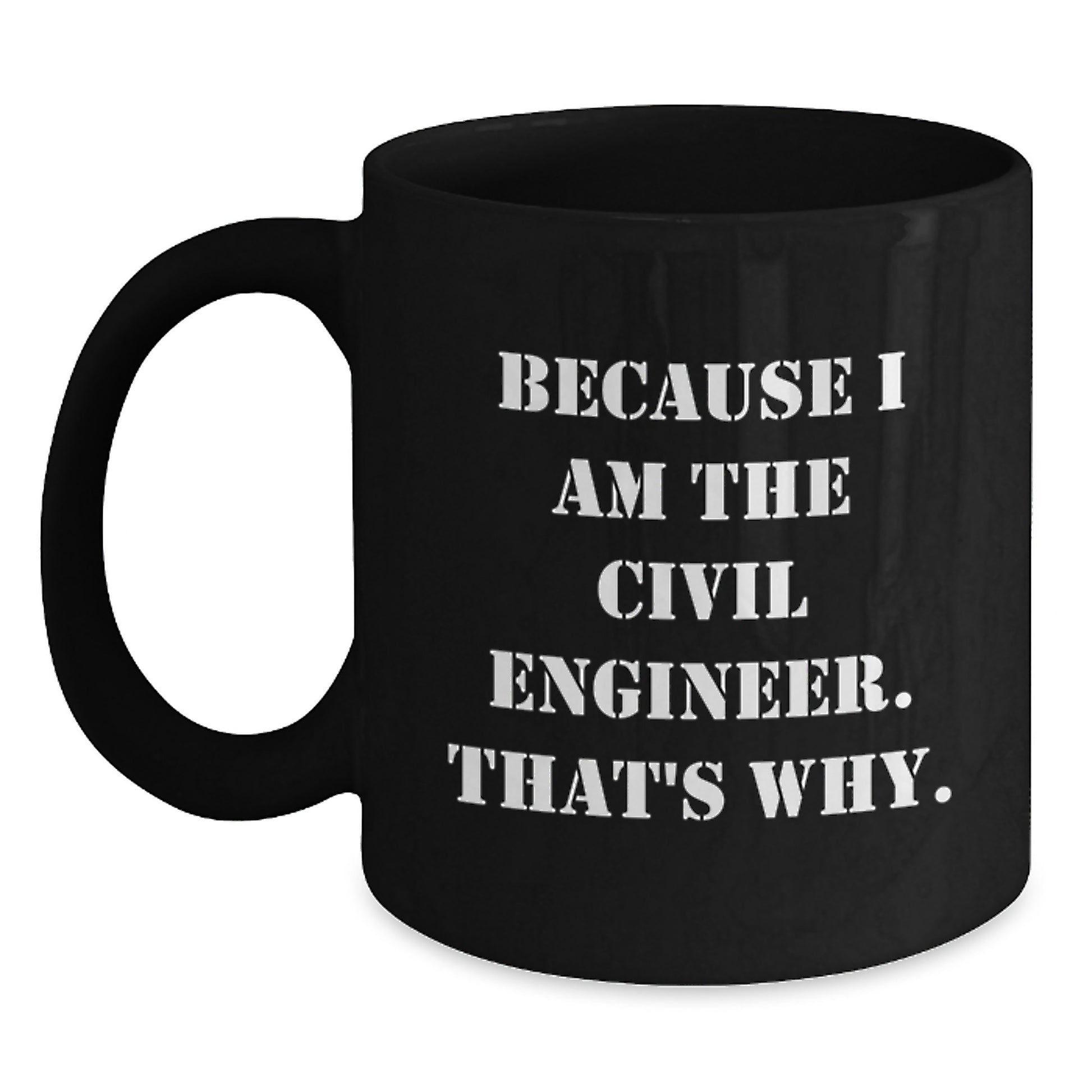 Civil Engineer Keepsake Mug for Him Birthday Gift Ceramic 11oz - Main