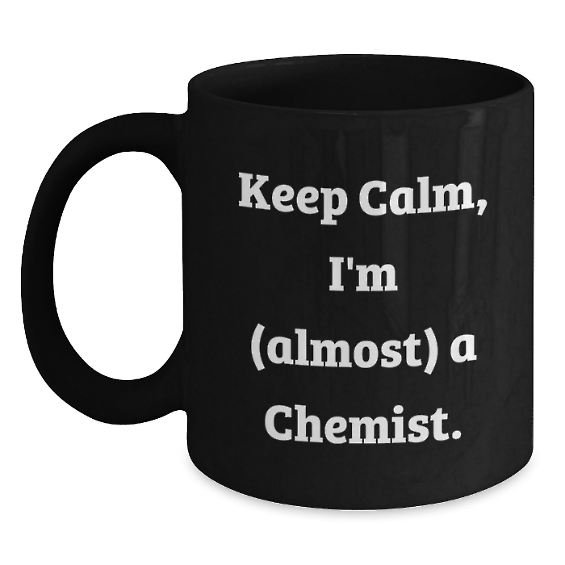 Chemist Keepsake Premium Deluxe Black Coffee Mug for Him Birthday Gift - Main