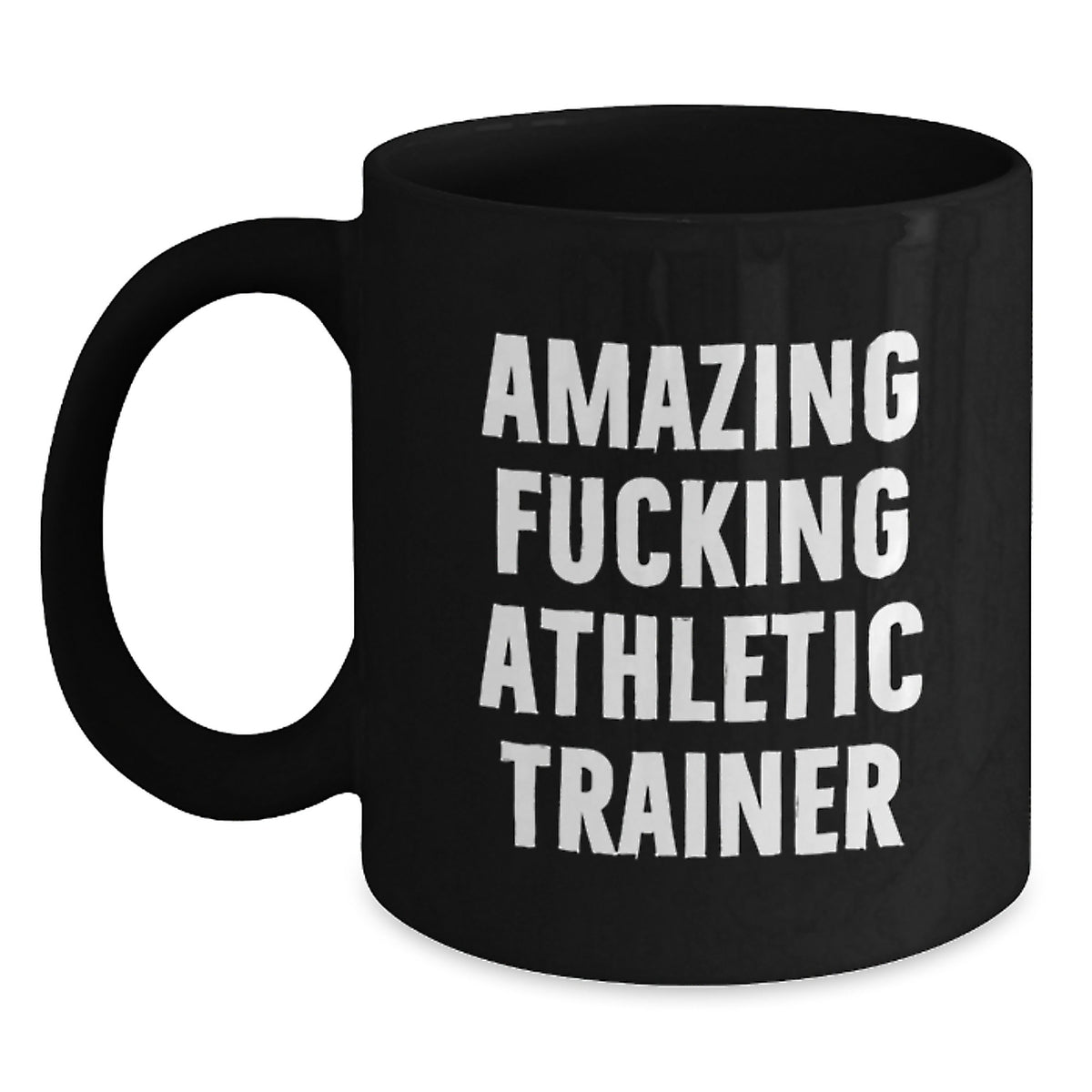 Christmas Gift for Her Amazing Fucking Athletic Trainer Coffee Mug - Main