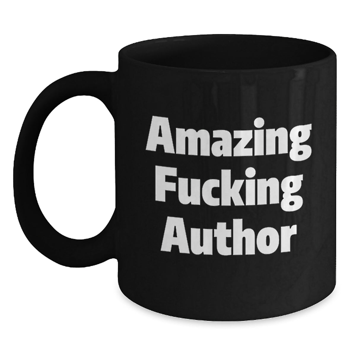 Author Gift for Him - Amazing Fucking Author Keepsake Coffee Mug - Main