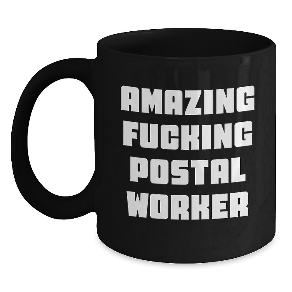 Postal Worker Gift for Him - Amazing Fucking Postal Worker Keepsake - Main
