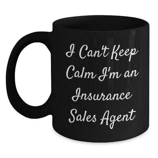 Funny Insurance Sales Agent Gifts from Men to Women Friends Coworkers for Christmas Unique Mugs - Main