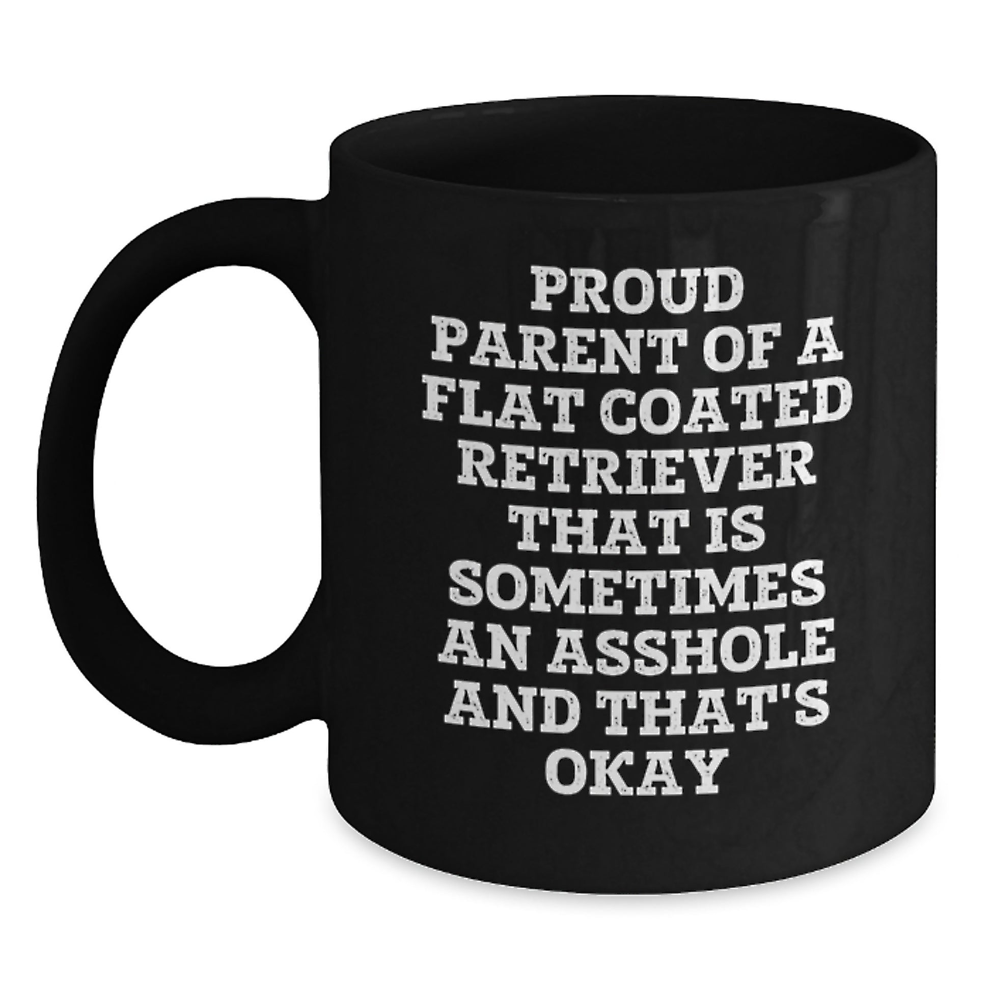 Funny Flat Coated Retriever Dog Lover Gifts from Valentine's Unique Mugs for Proud Parents - Main