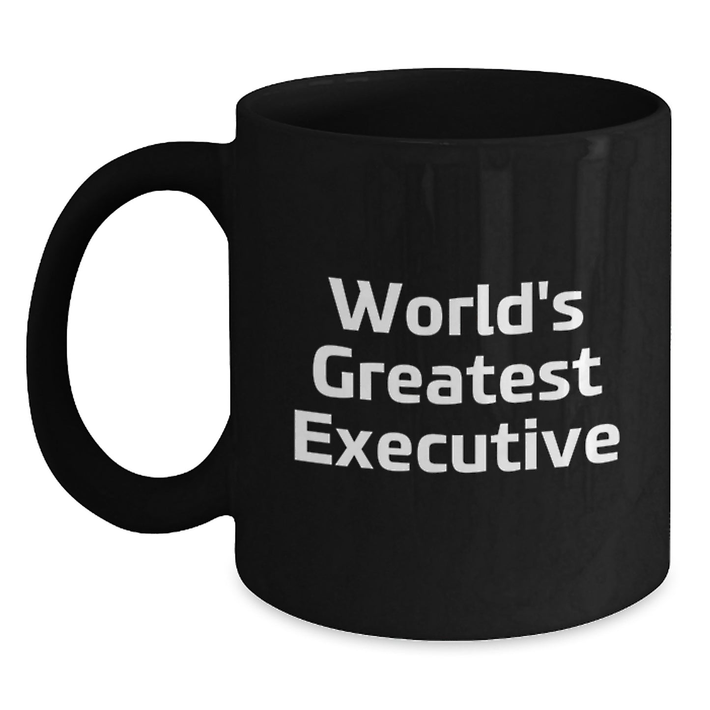 Funny Executive Black Coffee Mugs - Gifts from Coworkers to Executive - Valentine's Unique Gifts - Main