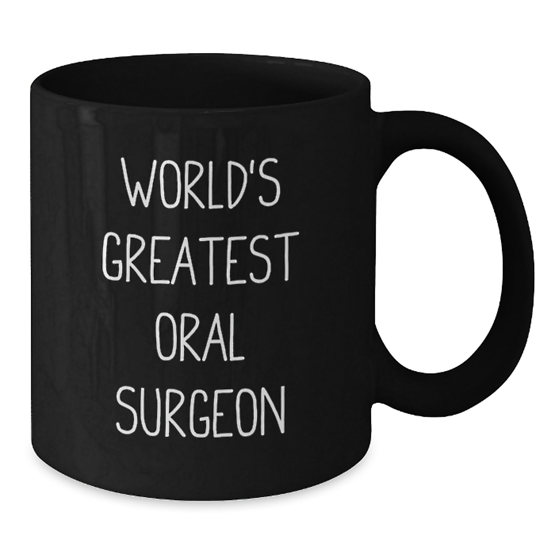 Funny Quotes for Oral Surgeon, Best Christmas Unique Gifts for Him, Black Coffee Mug, Unique Office Decor - Additional