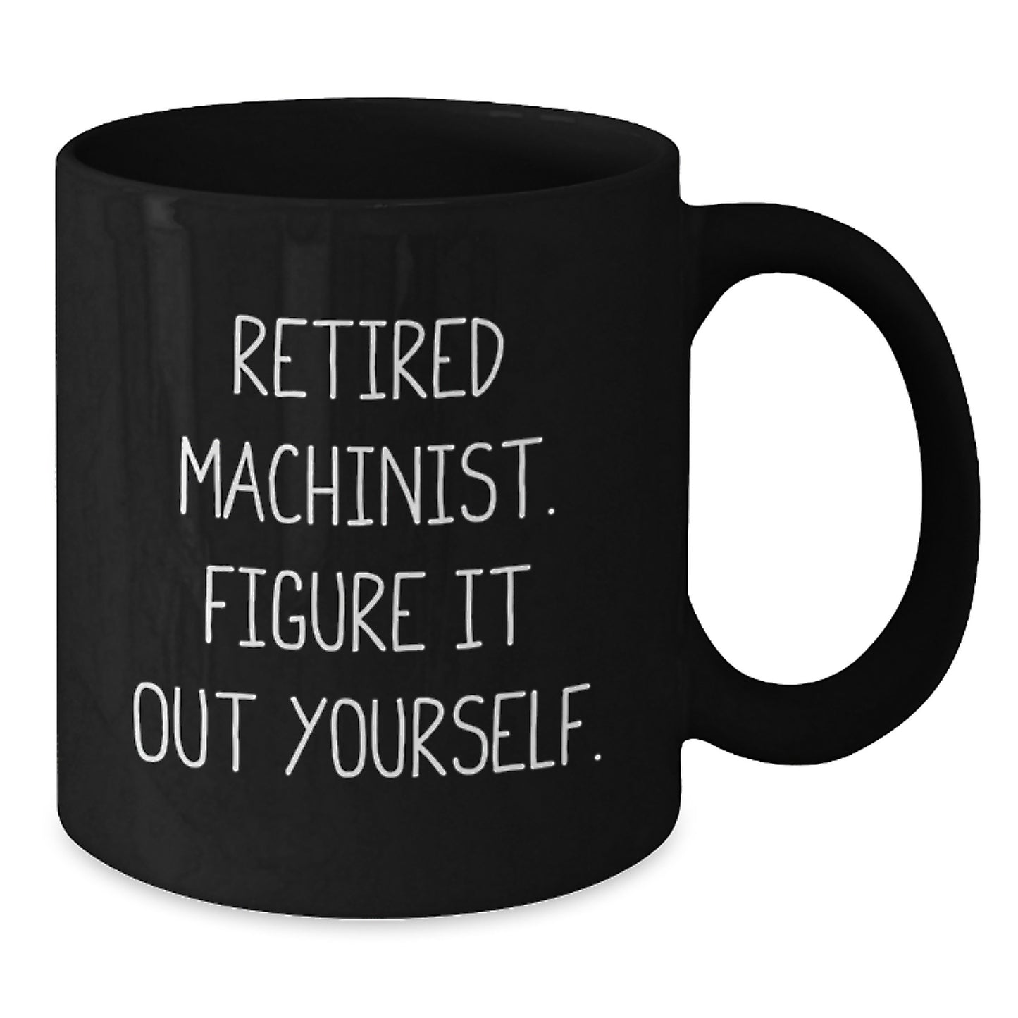 Funny Machinist Gift Ideas Black Coffee Mugs for Birthday Unique Men's Machinist Gifts from Friends, Coworkers, Family - Additional