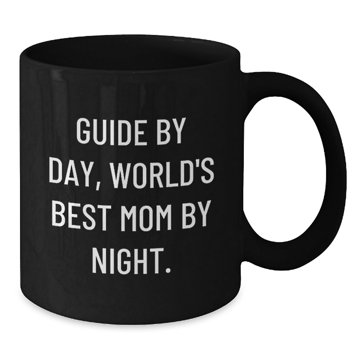 Guide Gifts, Funny Quote, Black Coffee Mug for Guide, Birthday Unique Gifts from Mom to Guide - Additional