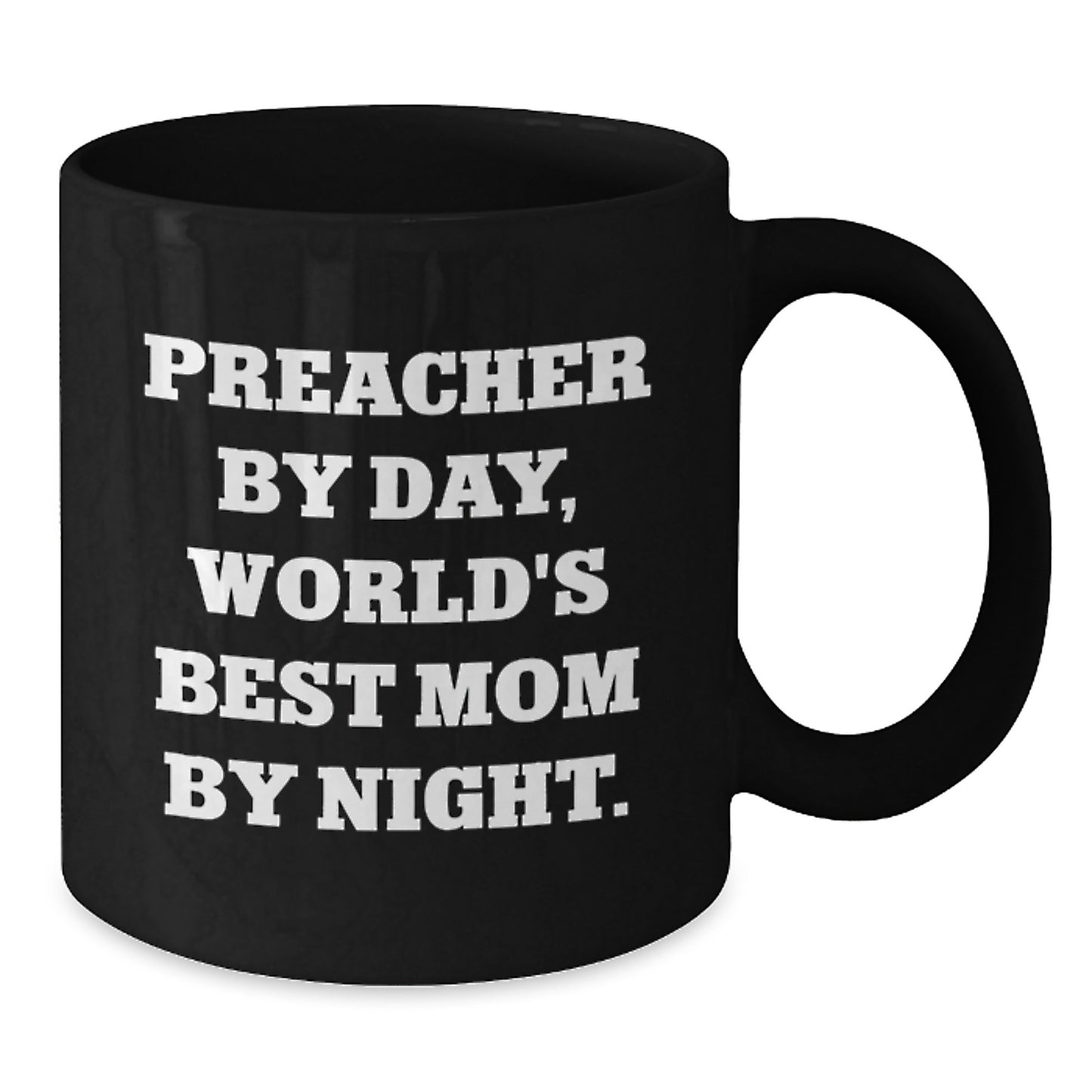 Christmas Gift for Her Preacher By Day, World's Best Mom Present - Additional