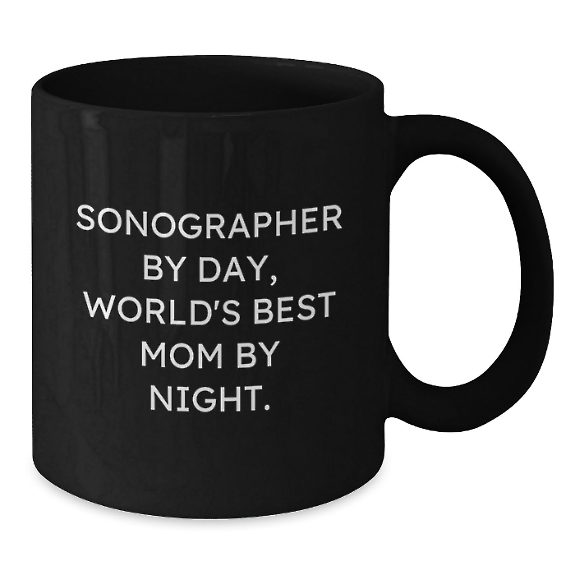Gifts from Mom for the World's Best Sonographer, Funny Quote Mug, Ideal Gift for Valentine's - Additional