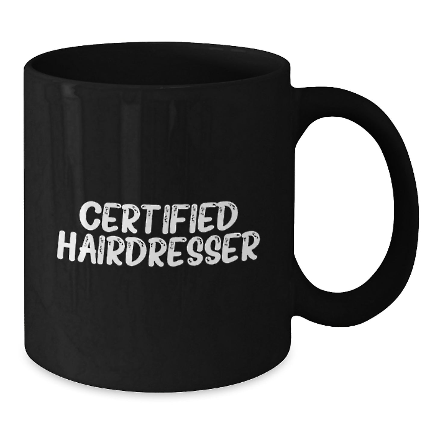 Funny Hairdresser Gifts from Friends for Birthday - Black Coffee Mug with Quote 'You're a Cut Above the Rest' - Unique Birthday Unique Gifts for Hairdresser - Additional
